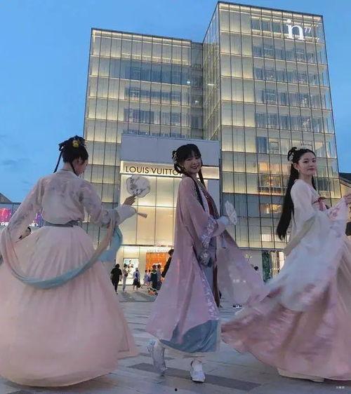 汉服吃瓜群众图,一场视觉盛宴与文化碰撞